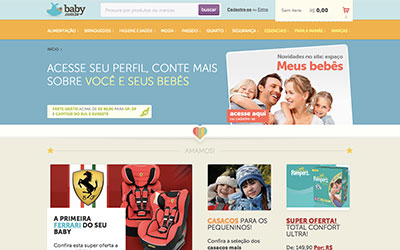 Baby.com.br screenshot